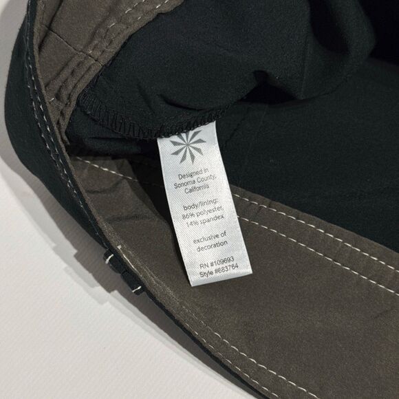 Athleta Black Athletic Tennis Golf Stretchy Mini Skort Skirt Pockets Women's 8 - Picture 7 of 10